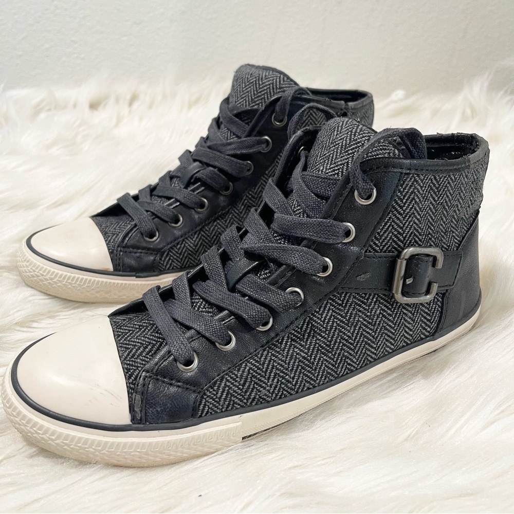 Women’s Aldo Desaider Black & Grey Shoes Size 9 US!